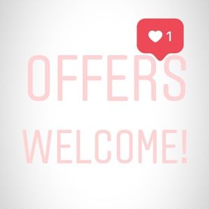 Feel free to make me an offer -